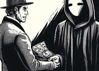 Las clases de cohecho 11 Funcionario recibiendo dinero de desconocido enmascarado